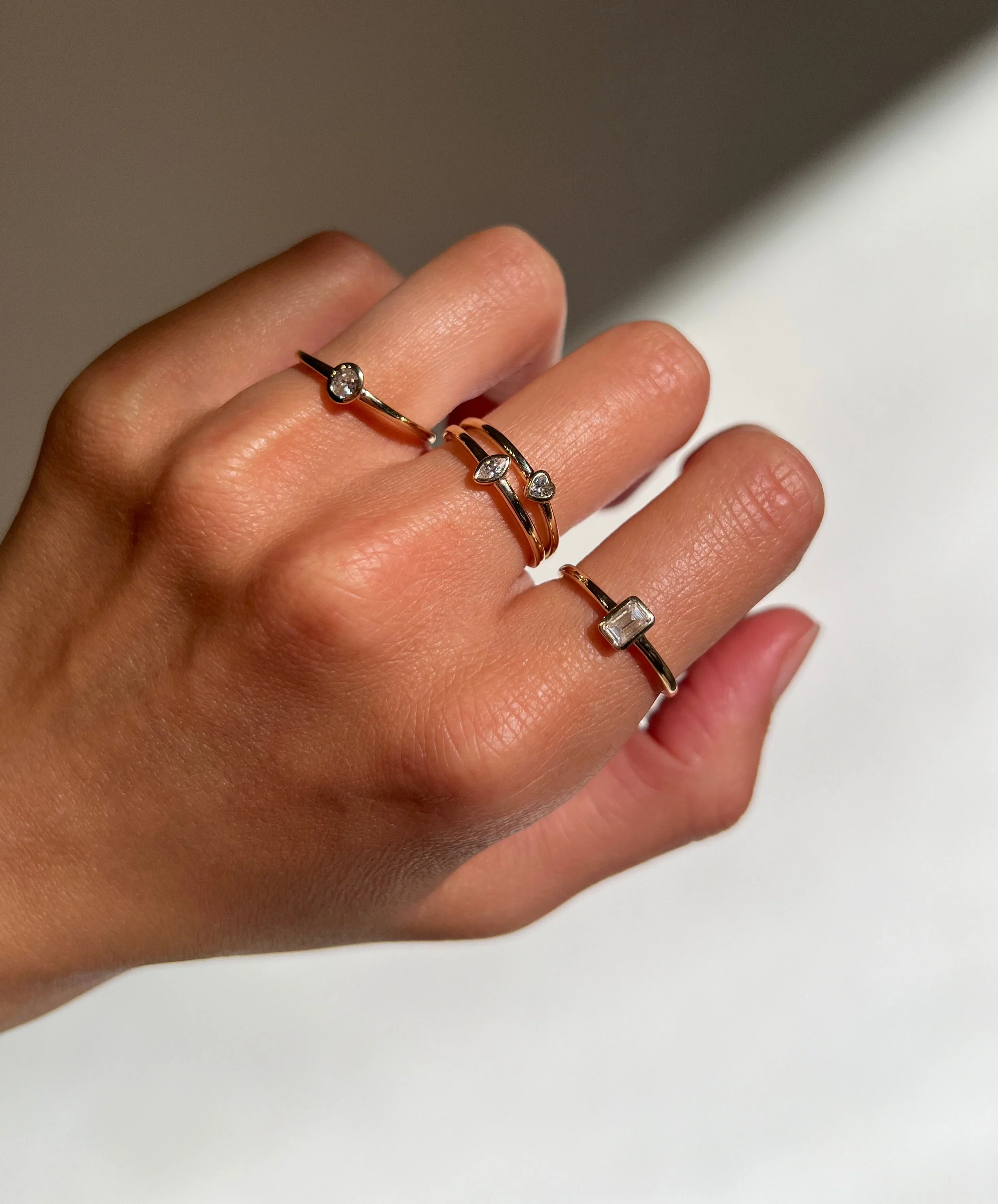 THE DAINTY HEART STACKER - Image 4