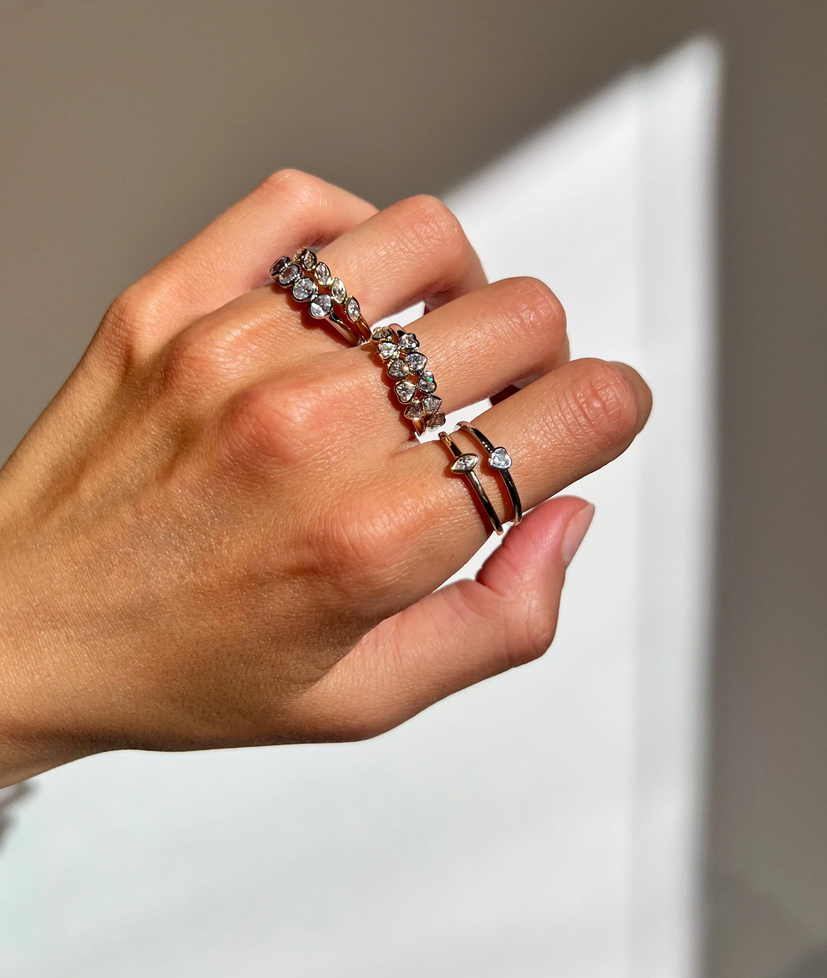 THE DAINTY HEART STACKER - Image 8