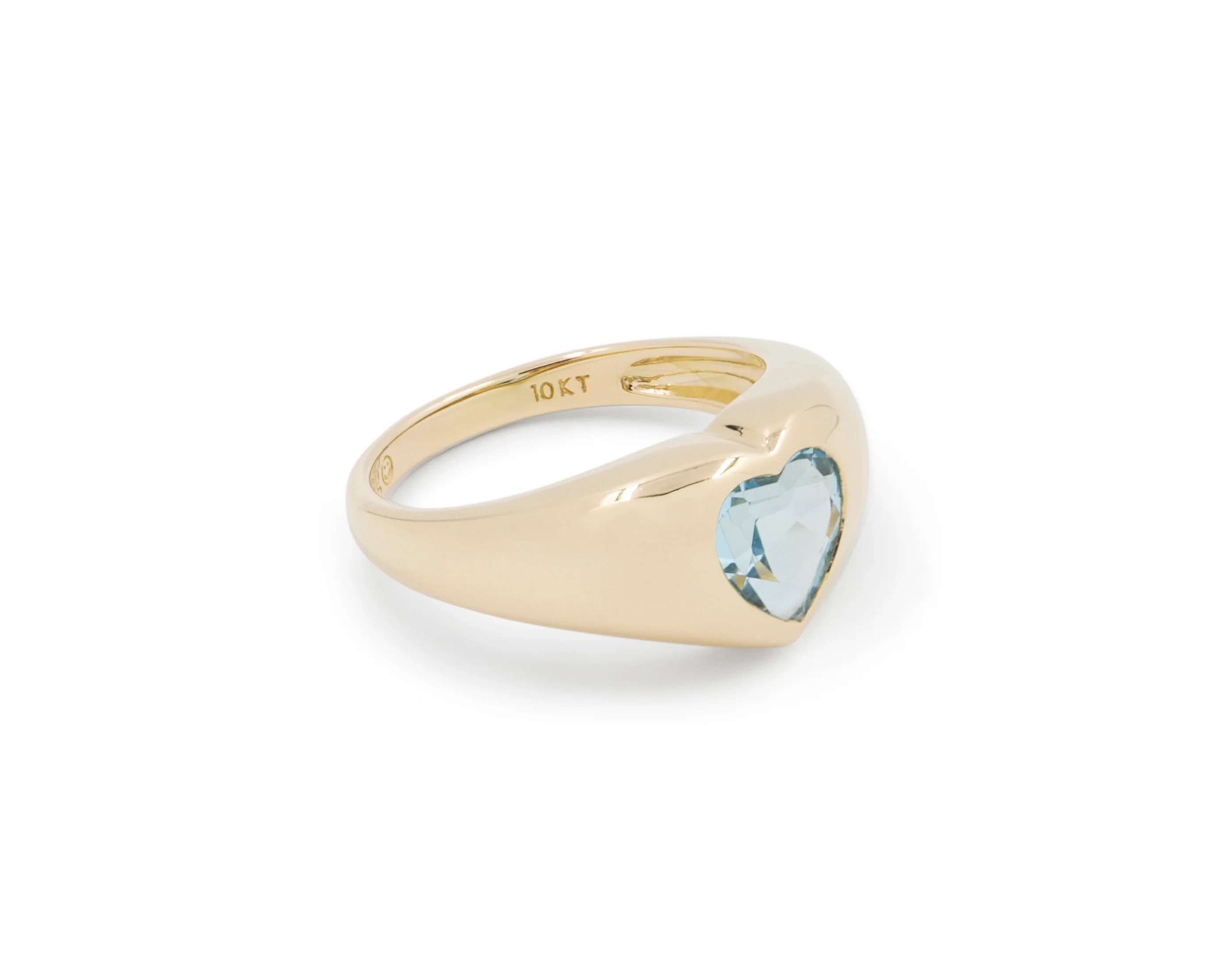 THE BEZEL HEART SIGNET RING - Image 10