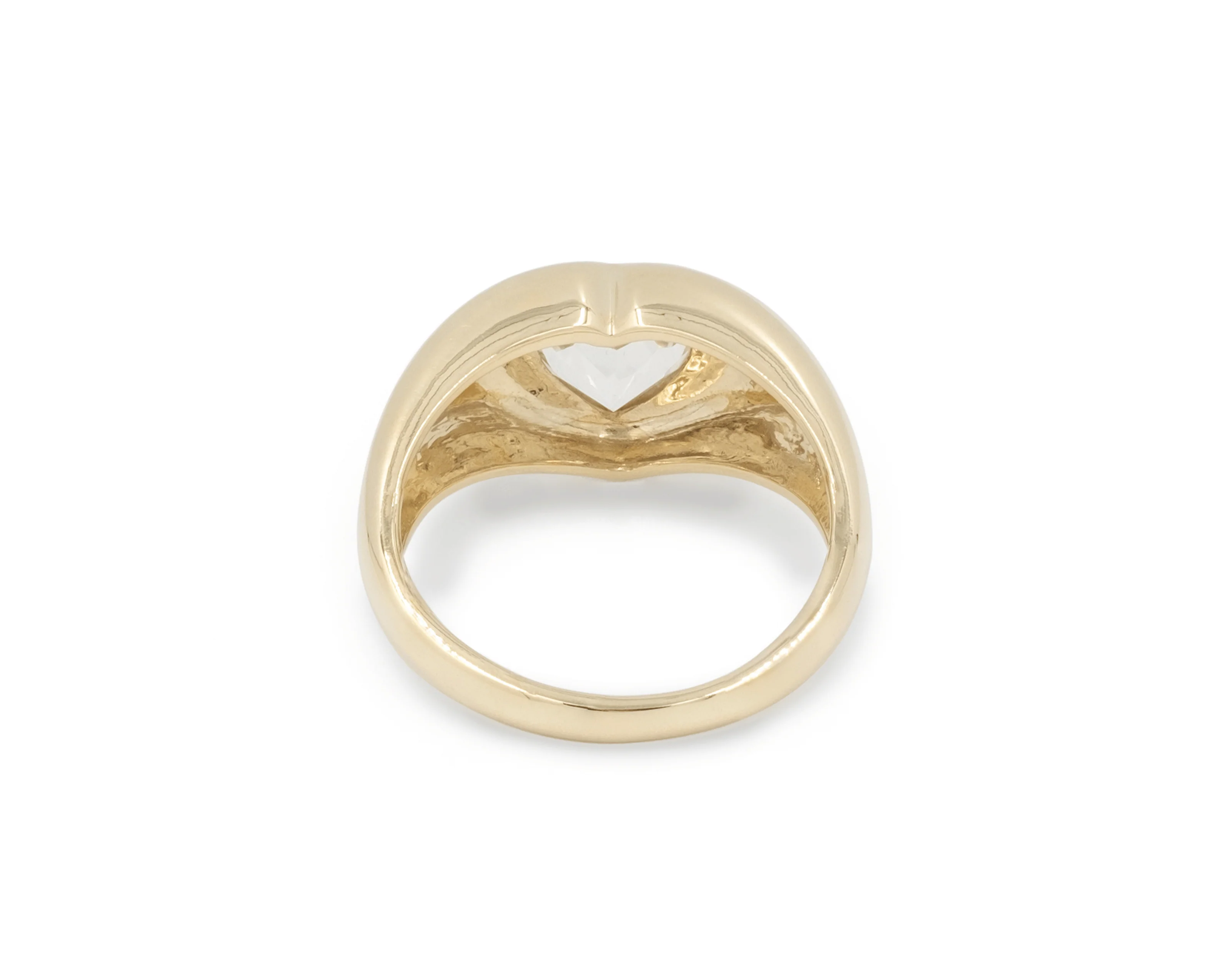 THE BEZEL HEART SIGNET RING - Image 7
