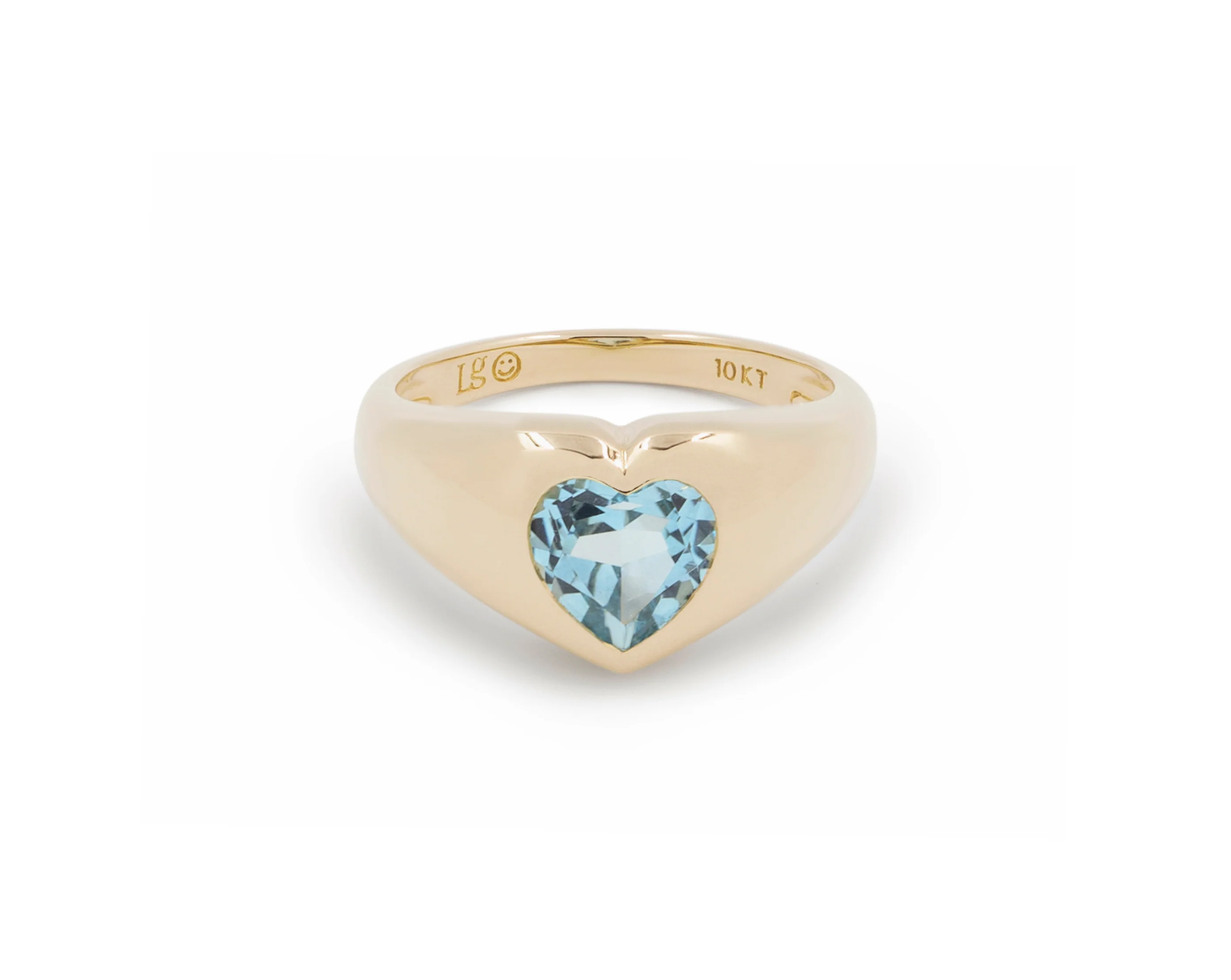 THE BEZEL HEART SIGNET RING - Image 9