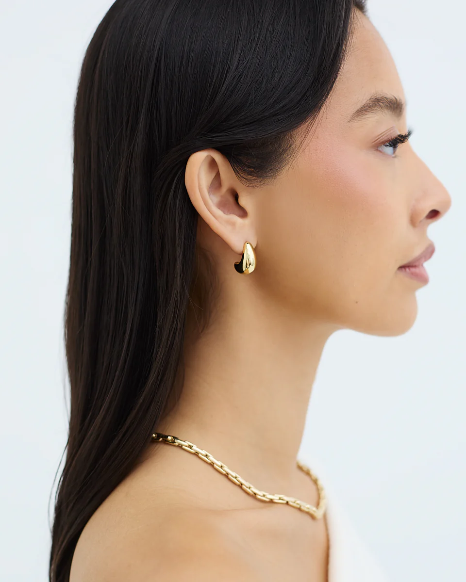 THE DROPLET CURVE EARRINGS - Image 3