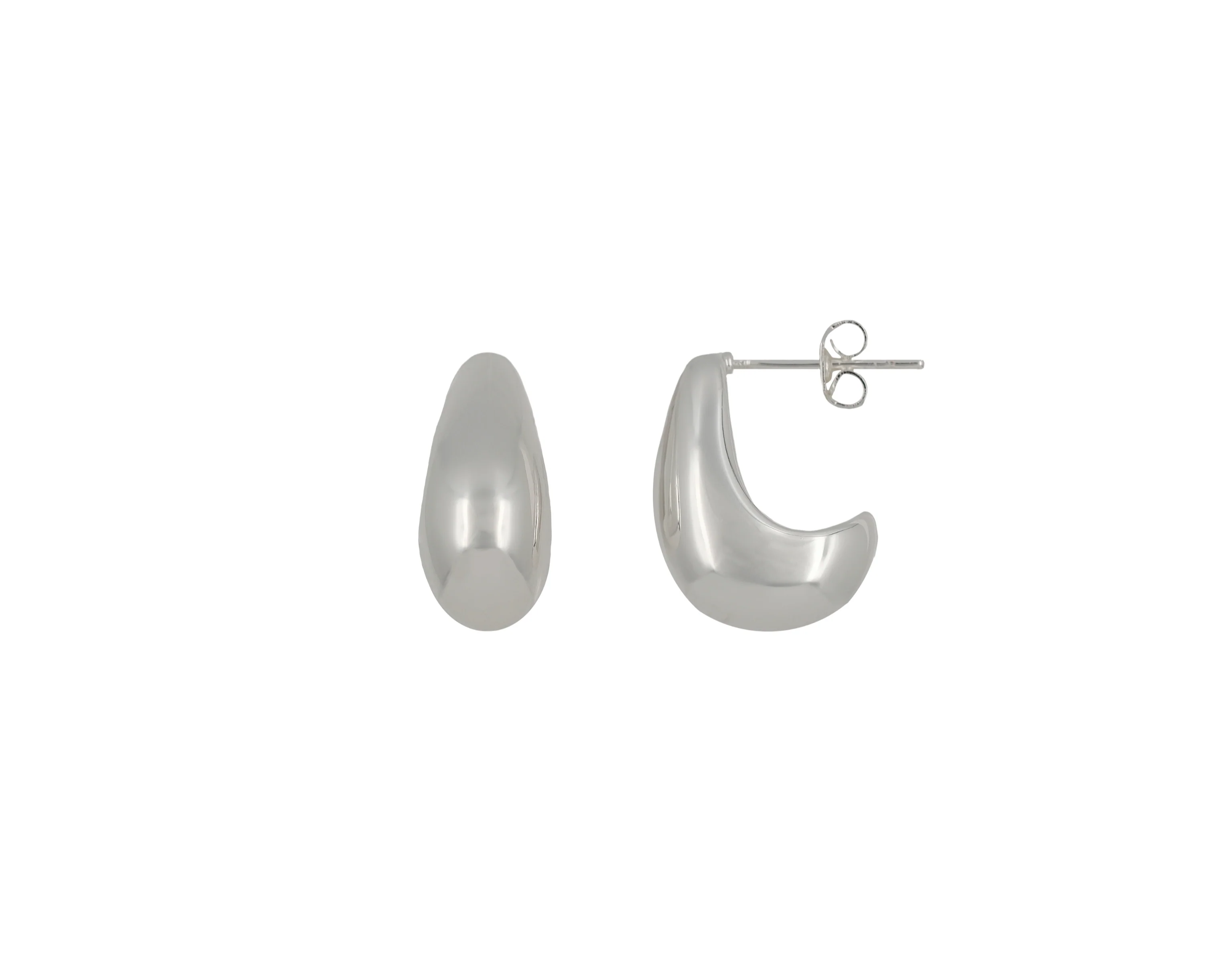 THE DROPLET CURVE EARRINGS - Image 6