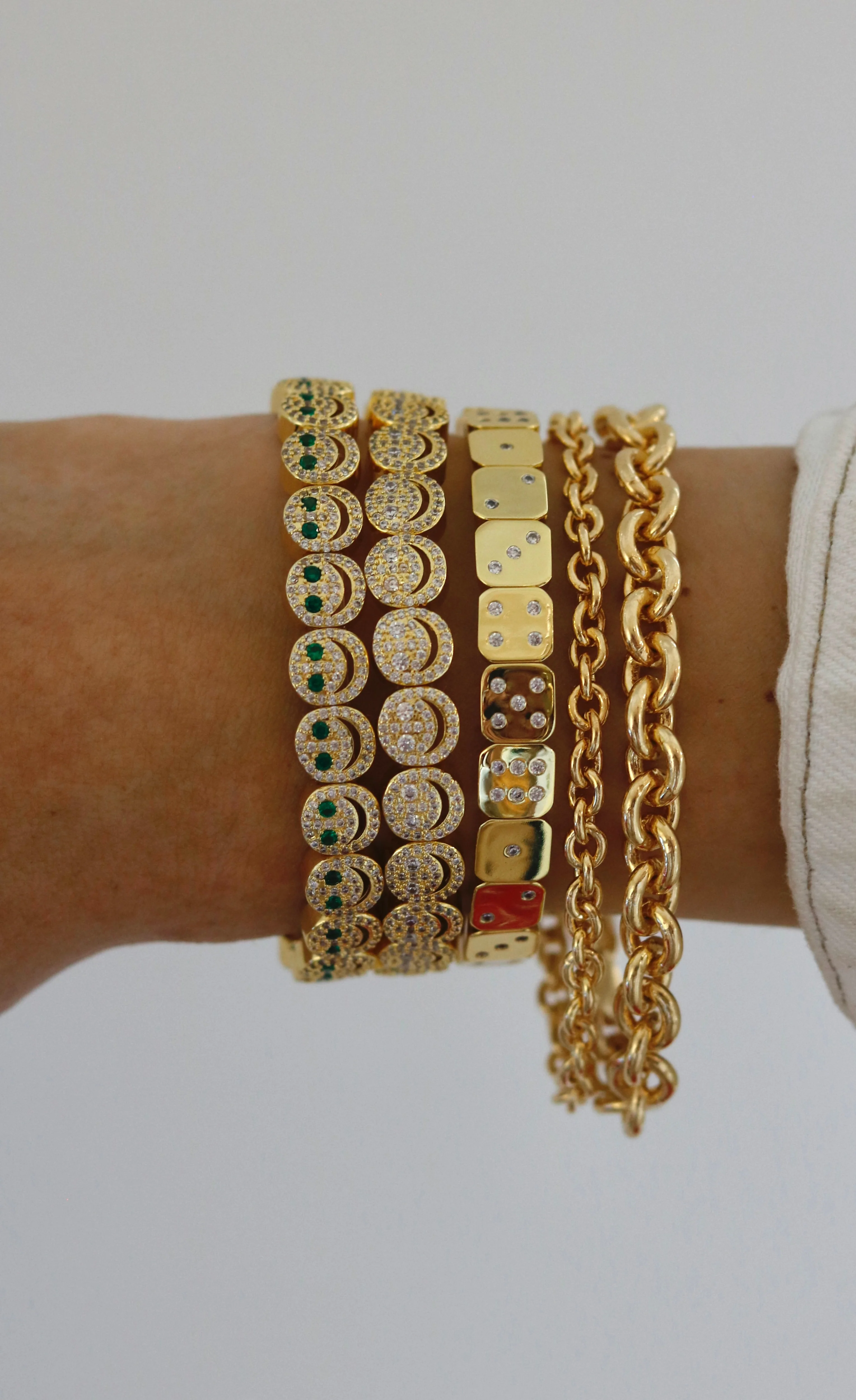 THE MINI ROLO CHAIN BRACELET - Image 4