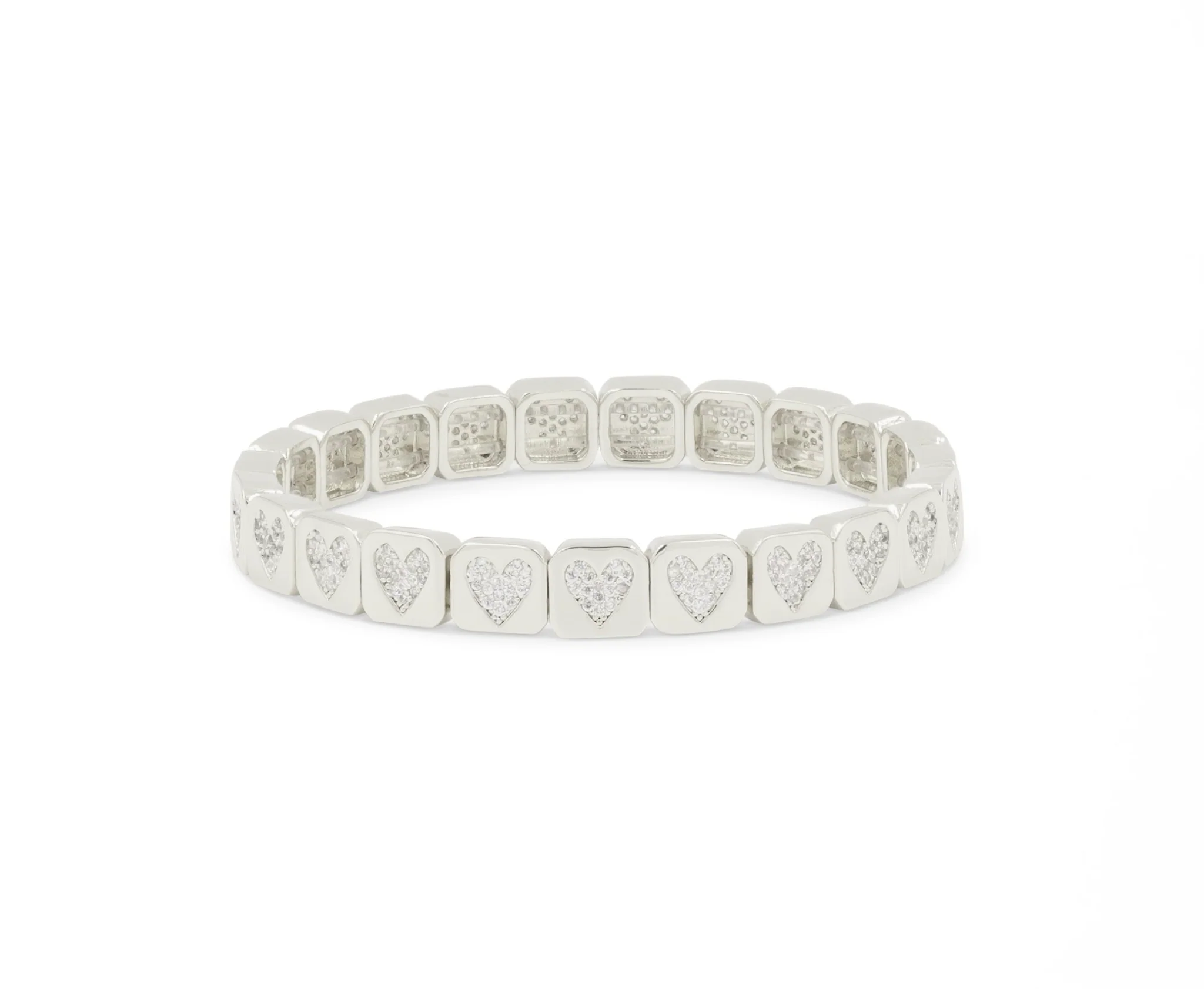 THE PAVÉ HEART BRACELET - Image 5